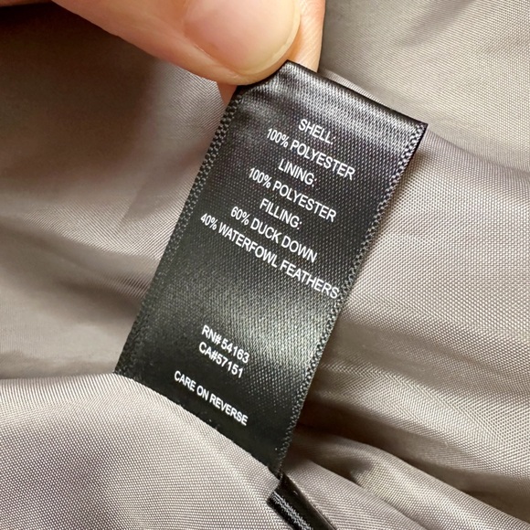 Kenneth Cole Knee Length Quilted Down Puffer Coat - Picture 9 of 10